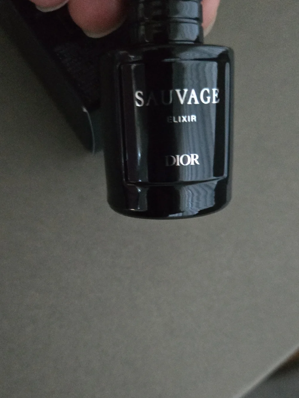 New In Box Dior Sauvage Elixir Trvel Bottle Cap Top